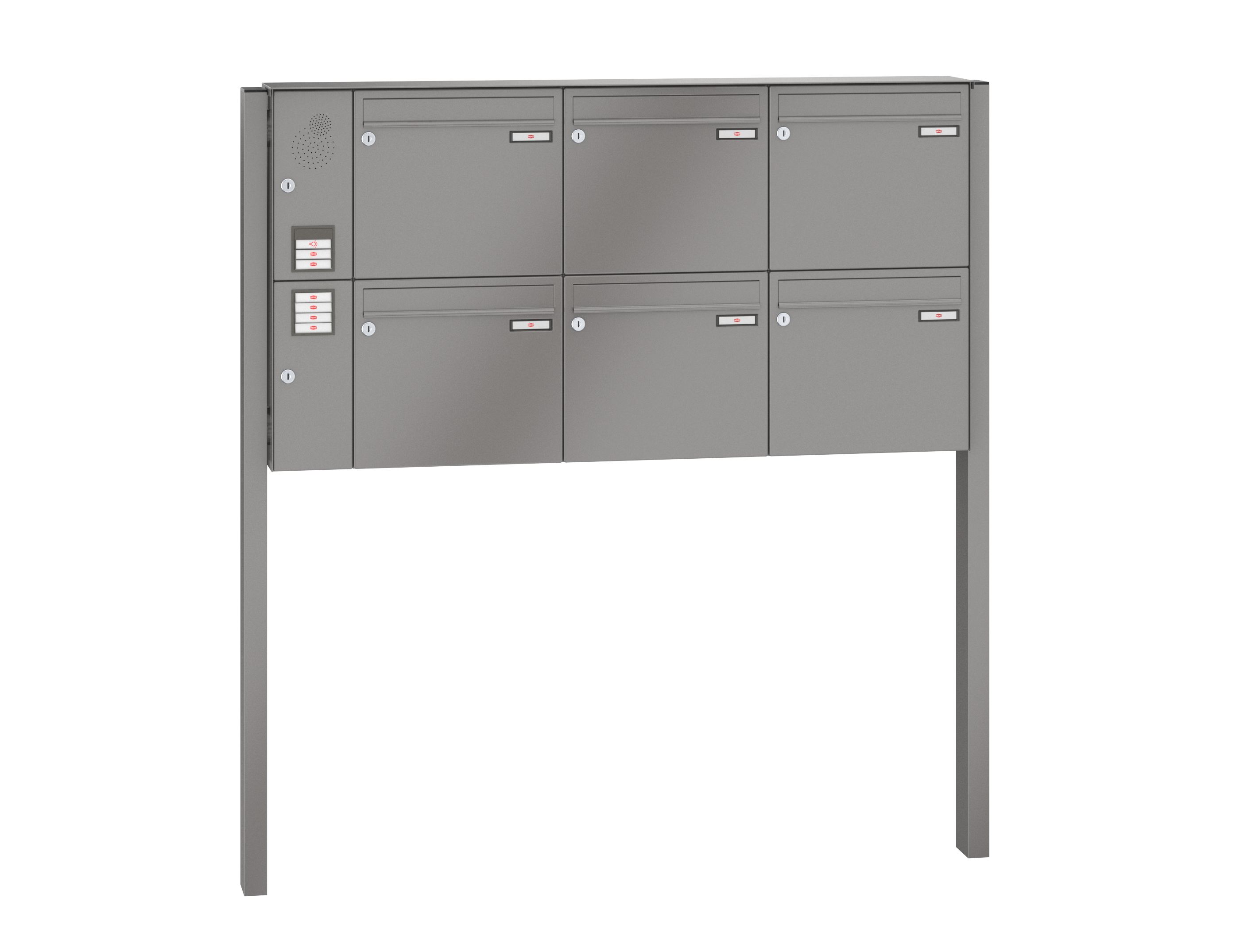 RENZ Basic B, 6-teilig, mit Installationskasten links